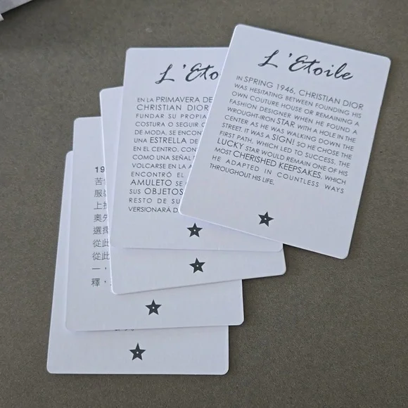 Brand New in Box DIOR phone charm silver 5x detachable charms Star 🌟 Dior chain - Picture 5 of 7